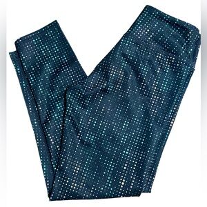 New With Tags Zella Kids' Print Crossover High Waist 7/8 Leggings Size S (7-8)